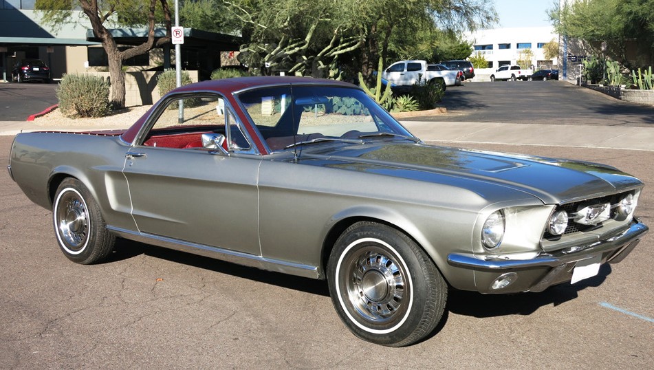 This 1968 Ford Mustang V8 Custom Pickup is One of a Kind!