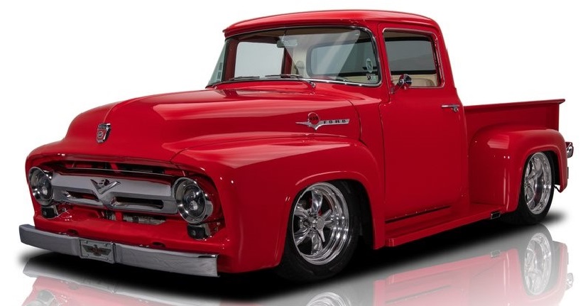 A 1956 Ford F100 Restomod Completely Built from Ground Up