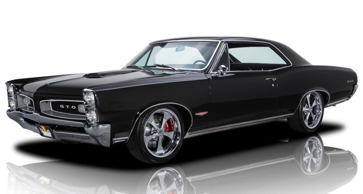 A Stunning ’66 Pontiac GTO Restomod with an LS3 Crate Engine Pumping 525 hp