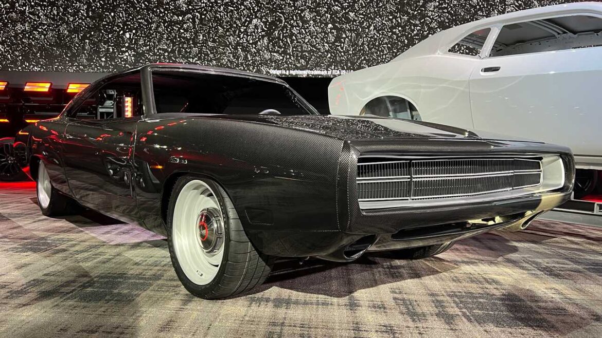 Dodge Reveals ’70 Charger Full Carbon Shell, Barracuda and Road Runner to Follow