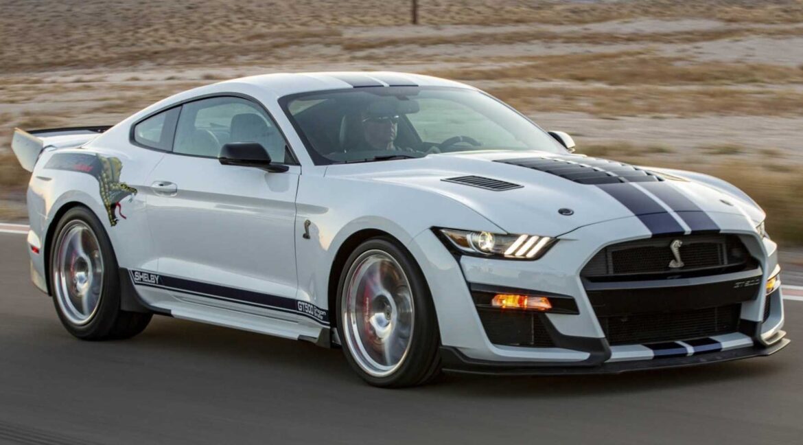 This is the Shelby American GT500 Dragon Snake with 800+ hp