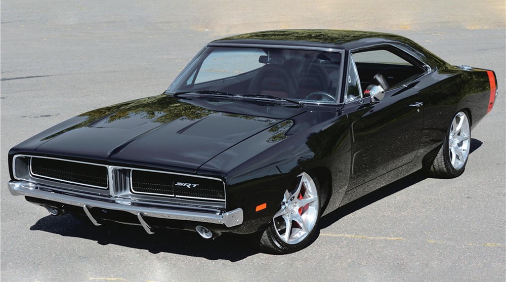 A 1969 Dodge Charger Restomod with an 8.0L V10 Engine