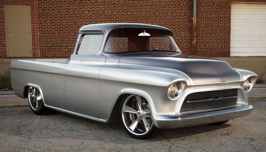 A 1957 Chevy Truck “QuikSilver” Custom by Hot Rod Garage