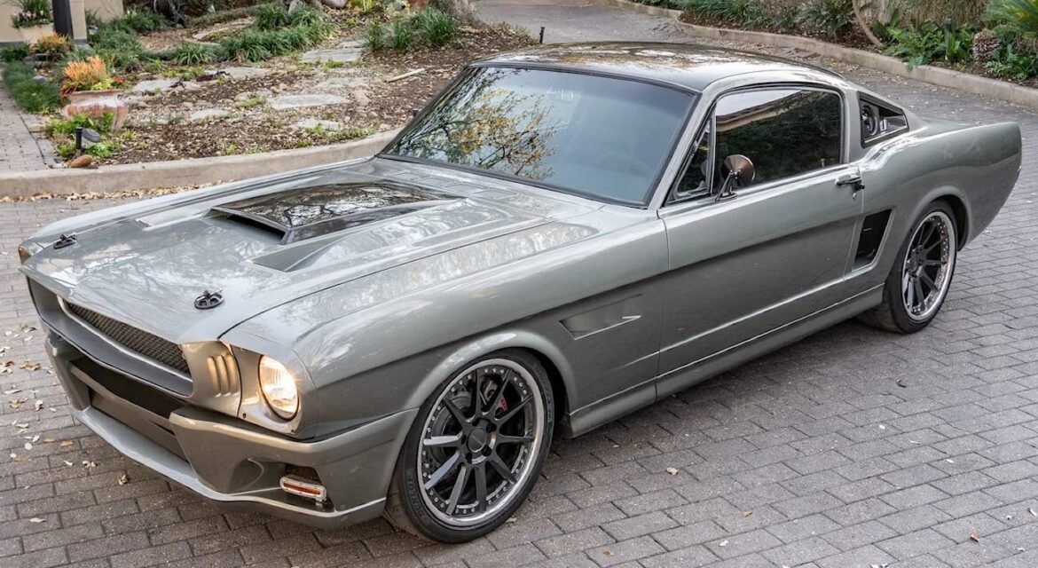 This 1965 Ford Mustang Fastback Custom is an Eleanor Wannabe Pony