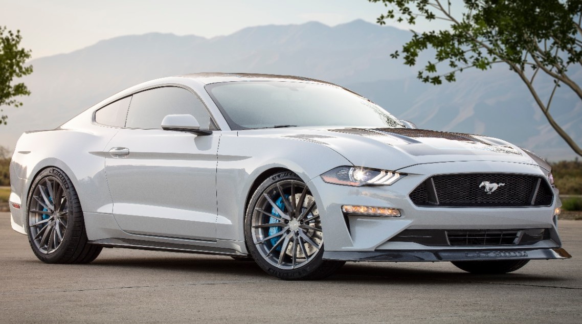 Ford and Webasto Introduce the 900 hp, 1000 ft-lb, 6 Speed Manual ‘Mustang Lithium’
