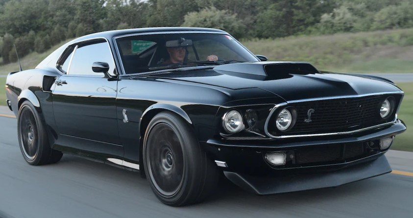 This ’69 Mustang Rides on a 2014 Shelby GT500 Chassis and Powertrain