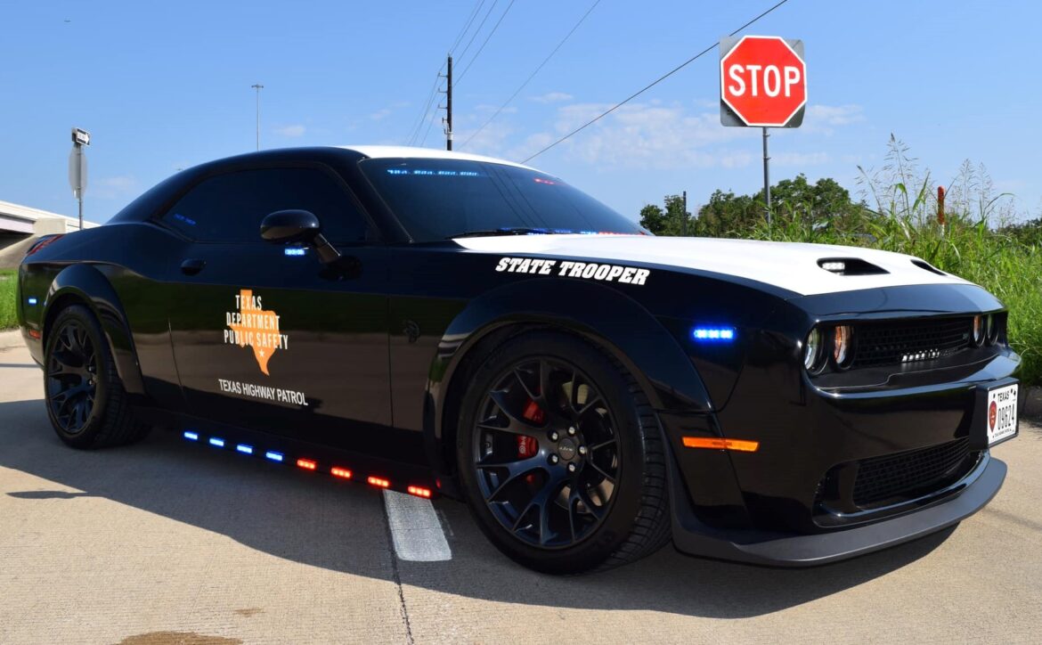This Texas Police 1080 HP Challenger SRT Hellcat Redeye was Seized from a Street Racer