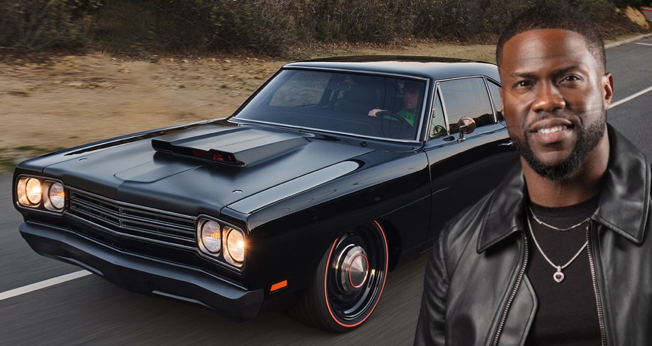 This is Kevin Hart’s 1969 Plymouth Road Runner with 940 hp 426 Hemi
