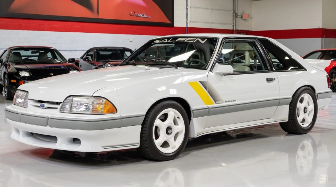 A Special 1989 Saleen SSC Foxbody Ford Mustang