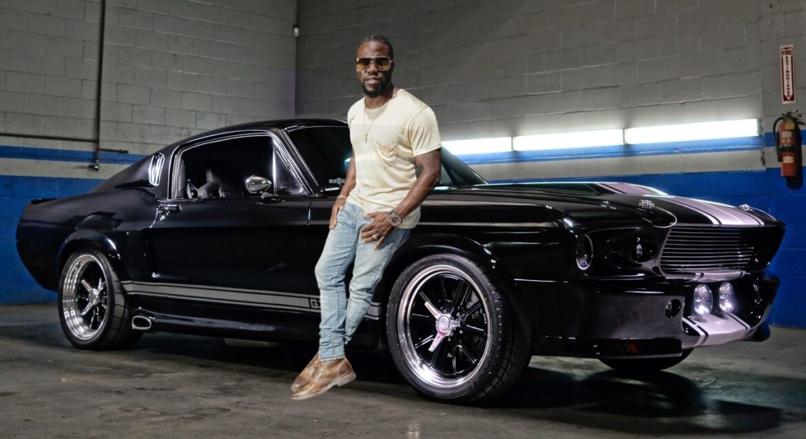 This is Kevin Hart’s 725hp Supercharged ’67 Ford Mustang GT500E from Eleanor Builders