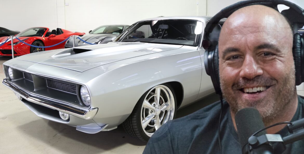 This is ‘Sick Fish’… A Custom Plymouth CUDA formerly Owned by Joe Rogan