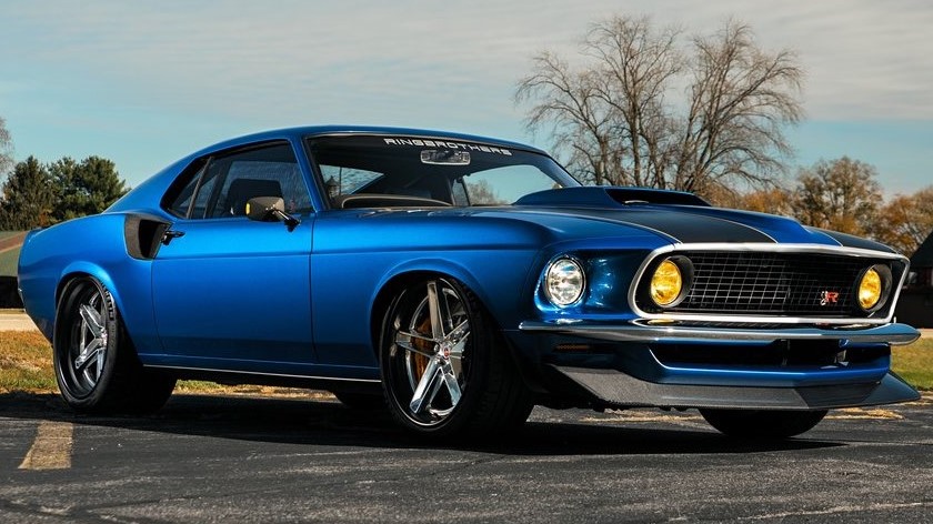 This is ‘PATRIARC’… A Custom ’69 Ford Mustang Mach 1 by Ringbrothers