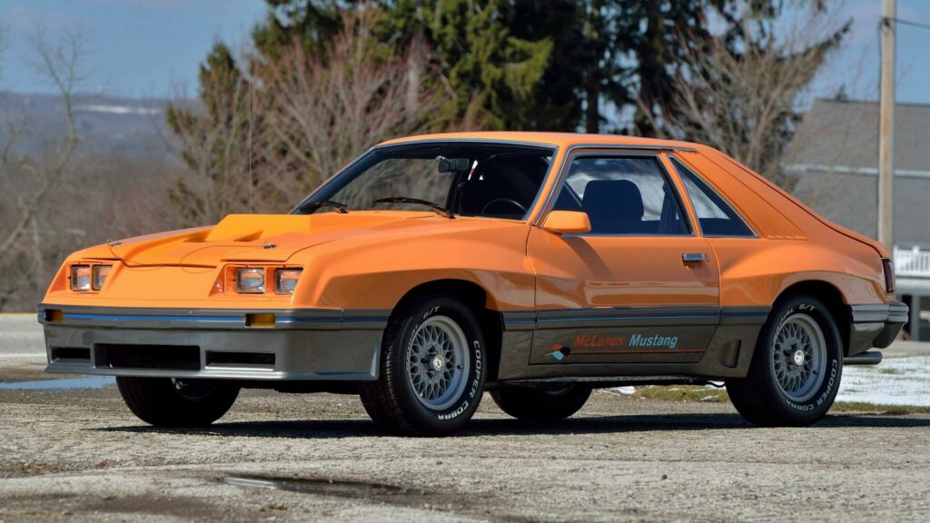 This Rare One of Ten Mclaren Mustang Could Fetch $100k in Auction